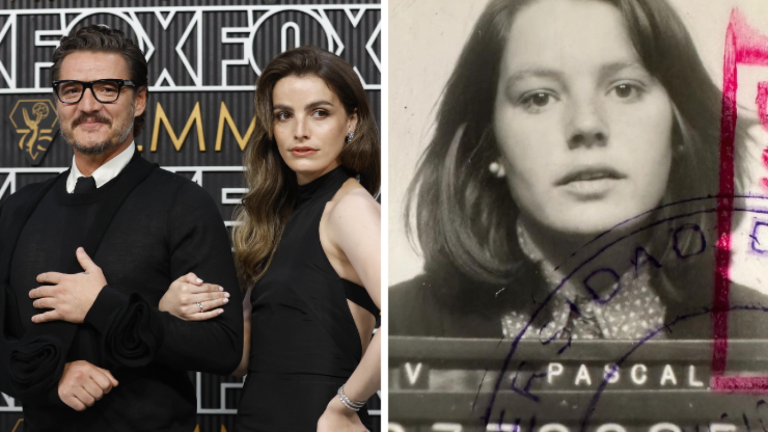 ¡Igualitas! Pedro Pascal sorprendió al mostrar parecido físico entre su mamá y hermana