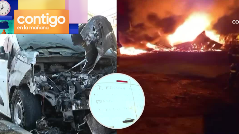 Una casa y restaurante: Suman denuncia contra ex pareja que habría quemado camioneta