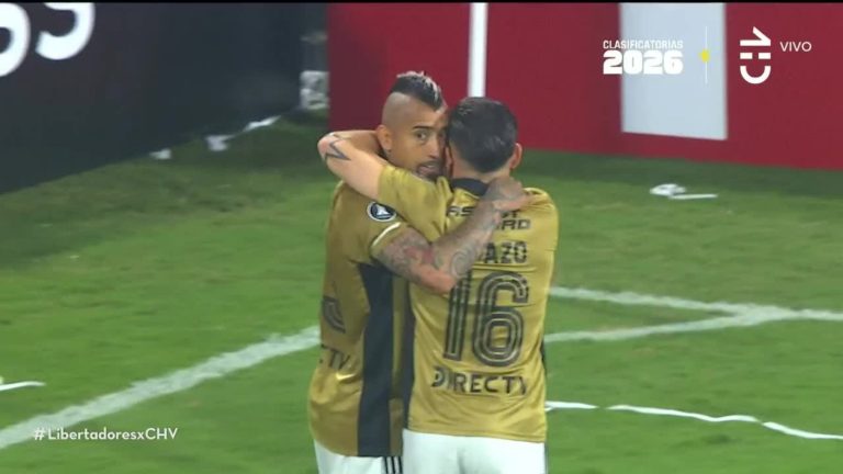 Apareció el King: Arturo Vidal le dio el empate a Colo Colo ante Alianza Lima