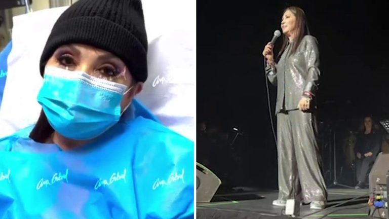 Terminó en la Clínica Alemana: Qué se sabe de Ana Gabriel tras complicaciones en concierto en Santiago