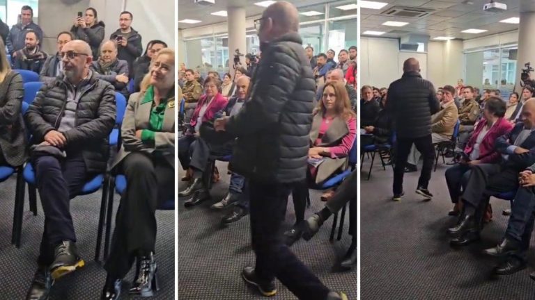 Diputado Romero no fue nombrado en ceremonia y se retiró indignado: Había dos ministros presentes