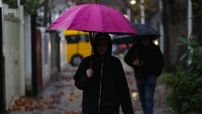 Lluvia en Santiago: Sigue EN VIVO el avance del sistema frontal en la Región Metropolitana