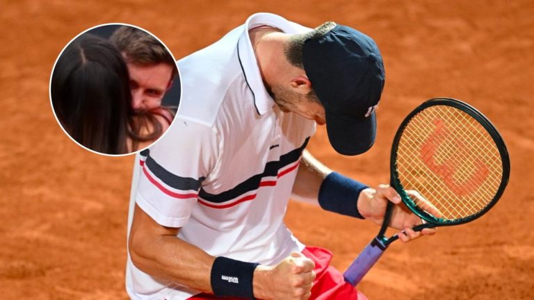 Abrazo enternecedor: La adorable foto que subió la esposa de Nicolás Jarry tras histórica final