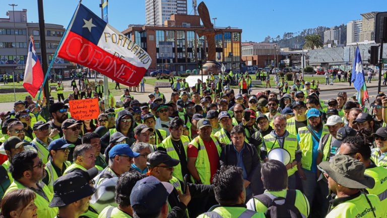 Se depuso el paro: Gobierno destraba conflicto y Puerto Coronel retoma su operación