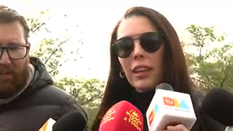 Daniela Aránguiz llegó a tribunales para enfrentar a Maite Orsini: “Esto es un ataque de celos”