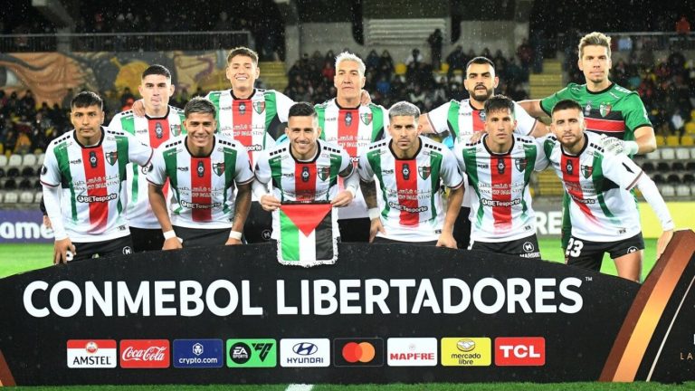 Palestino tiene formación confirmada para crucial duelo ante Bolívar por la Libertadores
