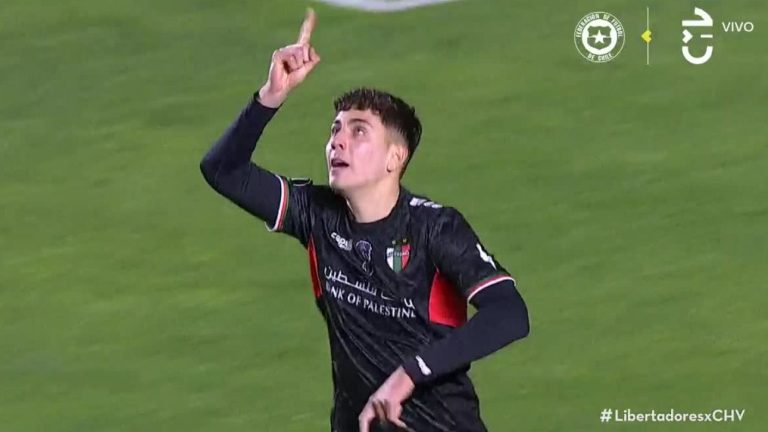 Pelean hasta el final: Palestino encontró el gol del descuento ante Bolívar