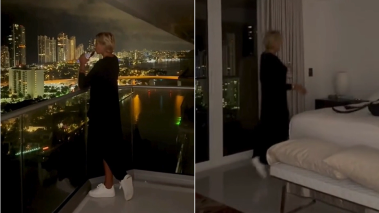 Raquel Argandoña mostró el lujoso departamento donde se aloja en Miami