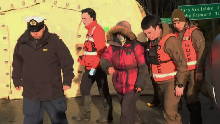 Tras 12 días de búsqueda: Las primeras imágenes de la aparición de Jasna Oyarzún en Punta Arenas