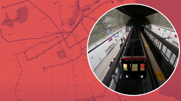 Línea 8 del Metro: Revisa el mapa de sus 14 estaciones y las comunas del recorrido