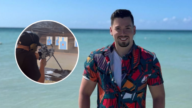 Nano Calderón usó armamento de guerra en Miami: Mostró cómo quedó su cuerpo