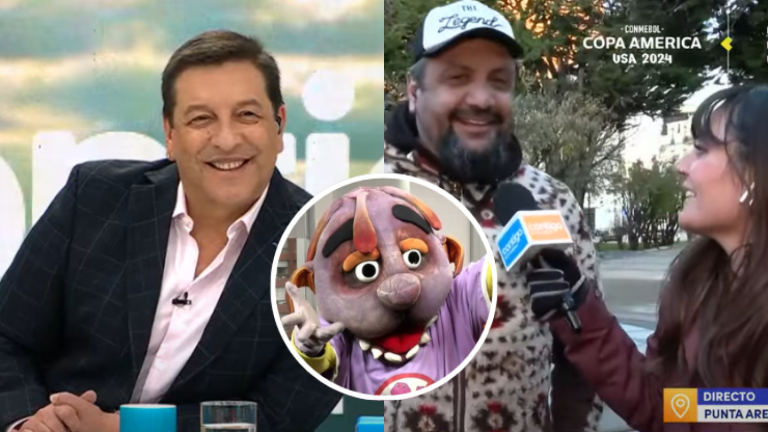 Vive en Punta Arenas: Actor del “Mono Flop” sorprendió con inesperada aparición en matinal de CHV