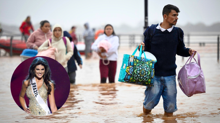 Estaba embarazada: Ex miss Brasil desapareció tras inundaciones en el sur del país