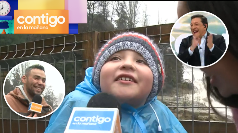 Niño protagonizó divertido momento en Saltos del Laja y causó ternura a JC Rodríguez