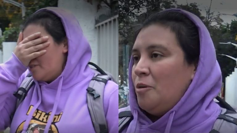 “No me hagas esto”: La reacción de supuesta estafadora al ser interpelada por equipo de CHV Noticias
