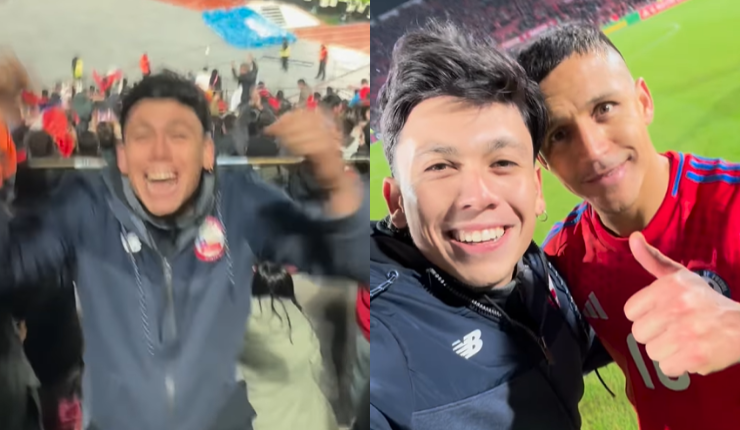 Mauricio Molina, el joven que clasificó a los JJOO y que invadió la cancha en el Chile vs Paraguay