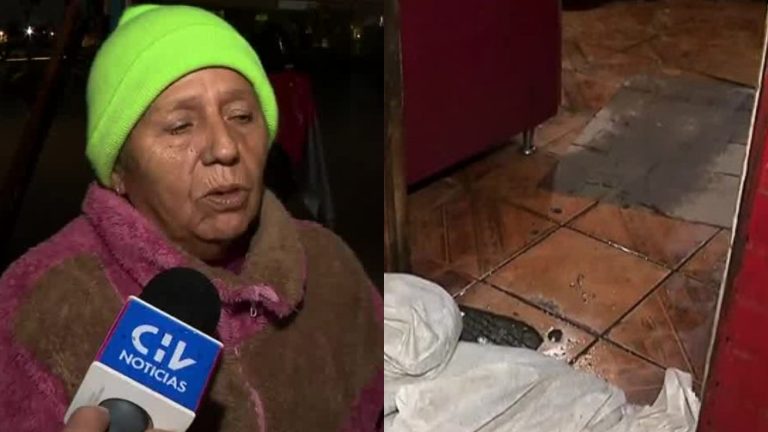 “No somos animales”: Vecina de Pudahuel interpeló a municipalidad por inundación con aguas servidas y lluvia
