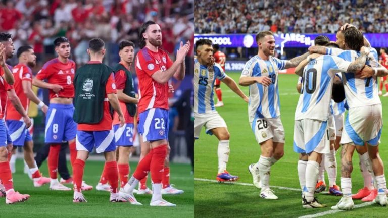 Las formaciones de Chile y Argentina: La Albiceleste cambia de jugadores y esquema para enfrentar a La Roja
