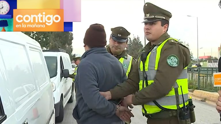 Conductor fue detenido en medio de fiscalización por falsificación de documentos