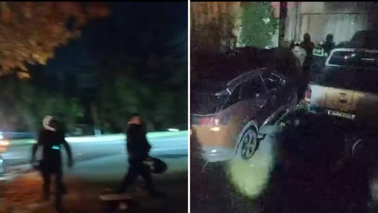 Persecución policial terminó con dos detenidos por robo de camioneta en Las Condes