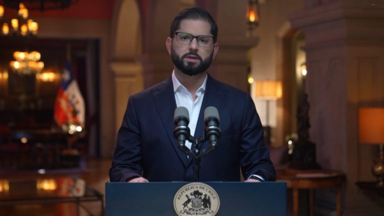[VIDEO] Pdte. Gabriel Boric realizó cadena nacional tras tercera cuenta pública de su gobierno