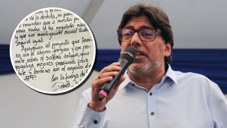 La nueva carta de Daniel Jadue desde la cárcel: “Sin movilización social todo seguiría igual”
