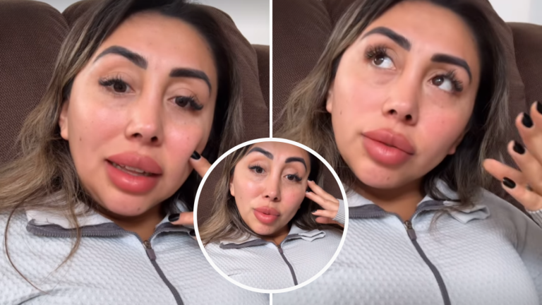 Naya Fácil increpó a seguidora que la siguió hasta su casa: “No es tan difícil”