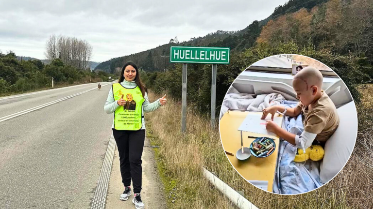 De Valdivia a La Moneda: Madre caminará para reunir $1.200 millones para tratamiento de su hijo