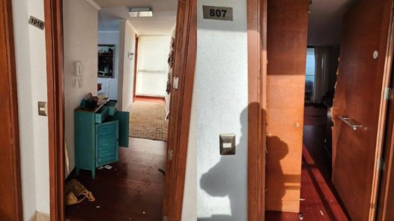 Roban más de 20 departamentos en edificio de Reñaca afectado por socavón en 2023