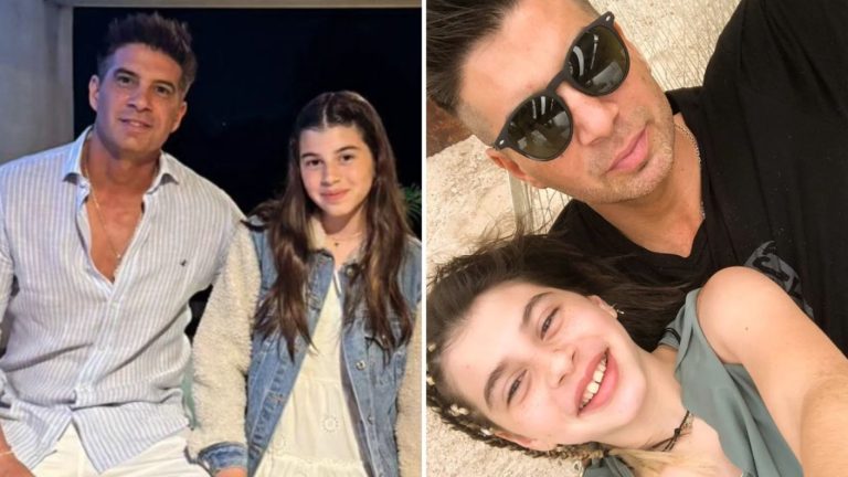 Mario Velasco se reencontró con su hija después de 4 meses: “Cómo pasa el tiempo...”