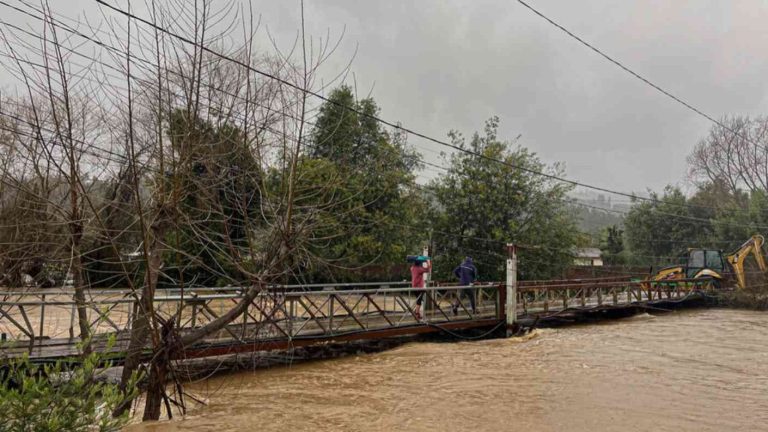 Sistema Frontal: Senapred mantiene Alerta Roja en el Biobío y Amarilla para cinco comunas del Maule