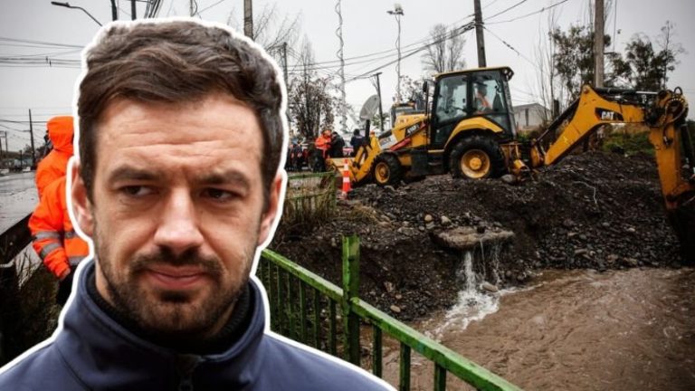 Vodanovic reportó 5 refrigeradores “tirados” en canal Santa Marta de Maipú: “No son vertederos”