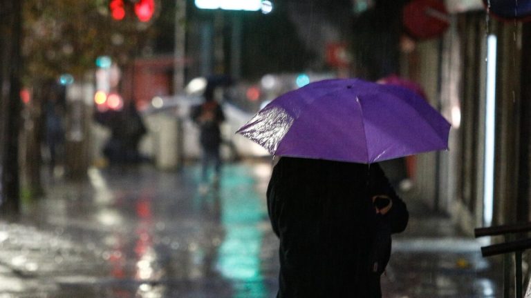 Sistema frontal en zona central: ¿Cuándo y a qué hora para la lluvia?