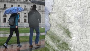 Ingresa nuevo sistema frontal a Santiago: ¿A qué hora comenzará a llover y cuántos mm?