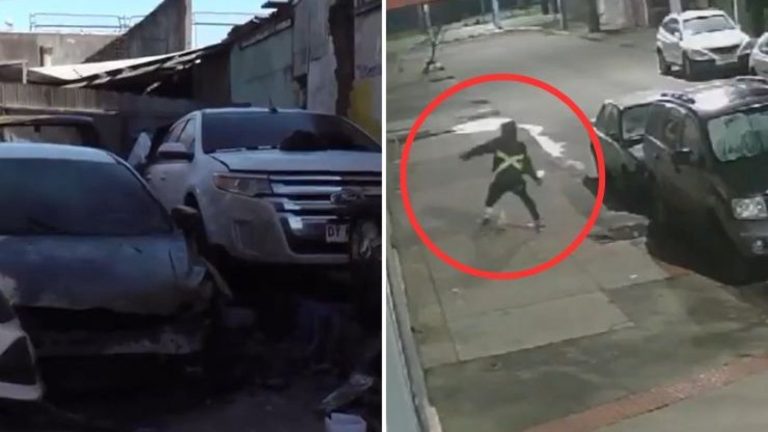 Sujeto lanzó bombas molotov a taller mecánico en Penco: Investigan vínculo con detención ciudadana