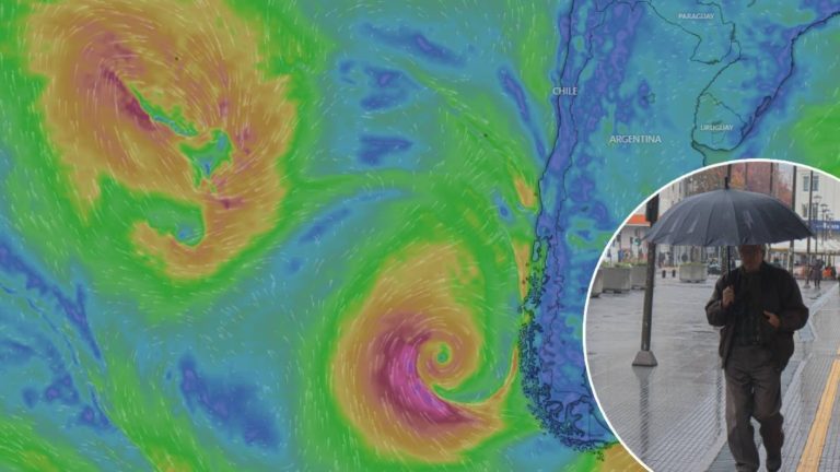 Sigue EN VIVO el avance del ciclón extratropical que ya llegó a Chile