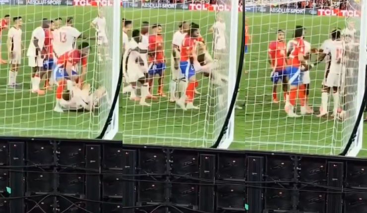 La llamativa actitud de Ben Brereton con canadiense que sacó aplausos entre los hinchas