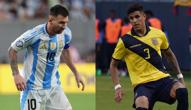 Argentina vs Ecuador: Cuándo y a qué hora juegan el partido por la Copa América