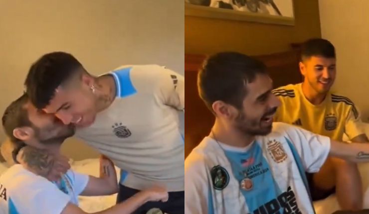 El noble gesto de jugadores argentinos con hincha que se ha viralizado en redes