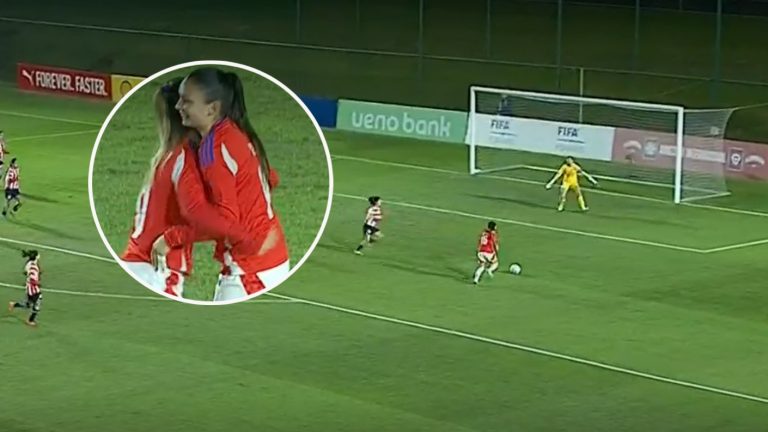 ¡Llegó el cuarto de Chile! Isidora Olave aumentó la goleada de La Roja ante Paraguay