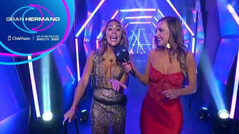 ¡Despampanante look! Así fue la intensa llegada de Chama Méndez a Gran Hermano Chile