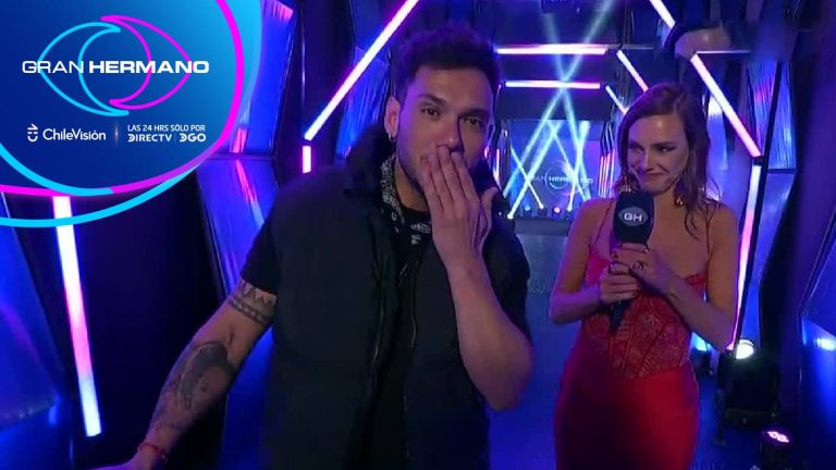 Se llevó por la emoción: Los primeros minutos de Iván Cabrera en Gran Hermano Chile