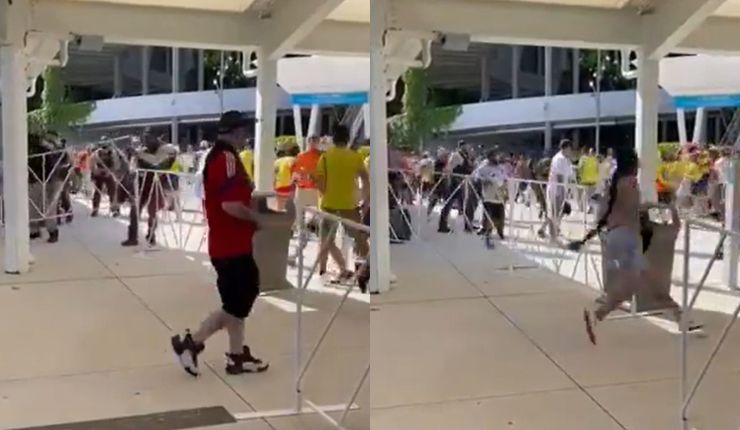 Nuevos problemas: Registran incidentes en ingreso de hinchas a la final de la Copa América