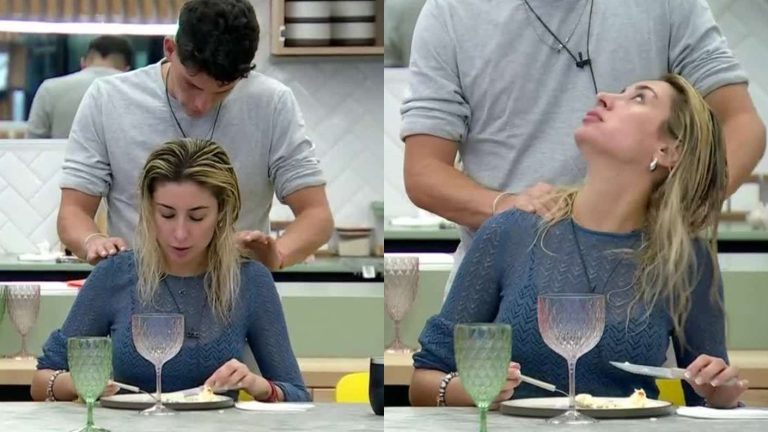 “¿Tienes un tatuaje ahí?”: Íñigo López sorprendió a Camila Andrade con relajante masaje en Gran Hermano Chile