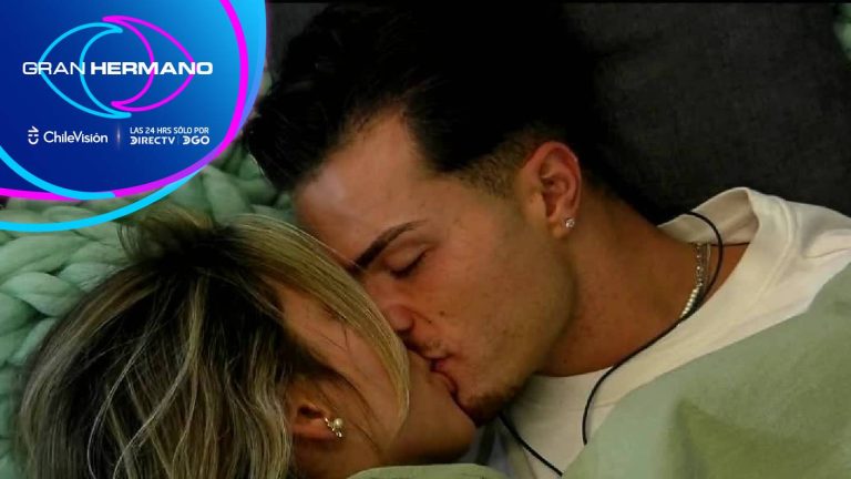 ¡Apasionados! Carlyn y Miguel tuvieron una intensa sesión de besos en la terraza