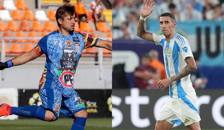 “Yo lo fracturo”: Nicolás Peric lanza fuerte frase por posible homenaje a Ángel Di María ante Chile