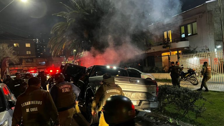 Con chispas: Revelan impactantes imágenes de persecución en San Miguel