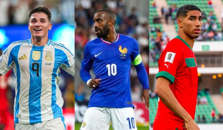 De Julián Álvarez a Hakimi: Los grandes futbolistas que estarán en los Juegos Olímpicos