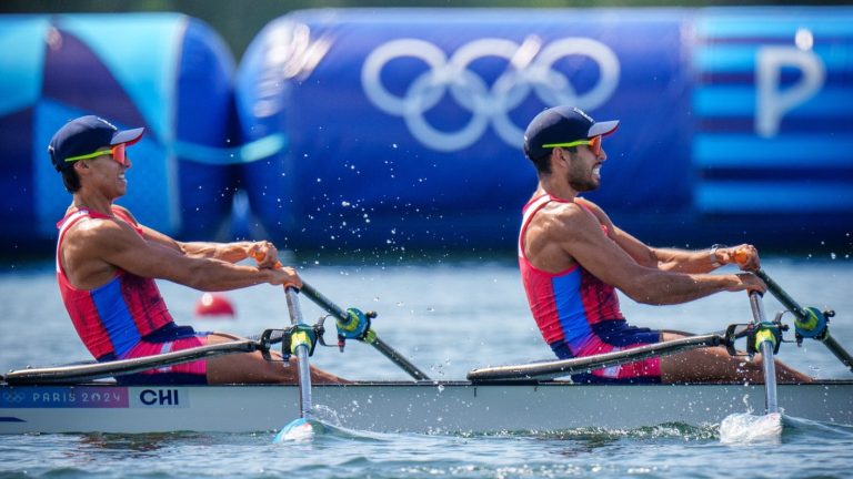 César Abaroa y Éber Sanhueza disputarán el repechaje de remo en los Juegos Olímpicos 2024
