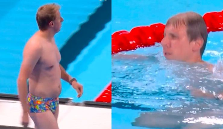 Sensación en los Juegos Olímpicos 2024: Quién es el “nadador misterioso” que se lanzó a la piscina